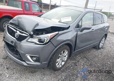 2020 Buick Envision Fwd Preferred из США, поврежденный, VIN LRBFXBSA6LD155235